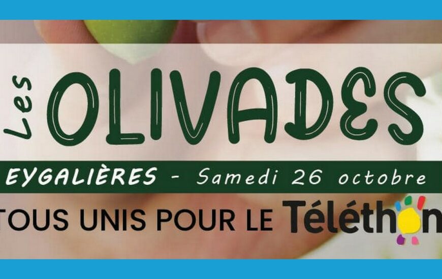 Les Olivades à Eygalières - Téléthon