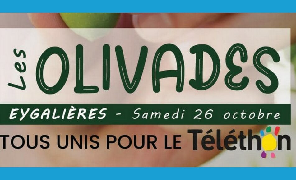 Les Olivades à Eygalières - Téléthon